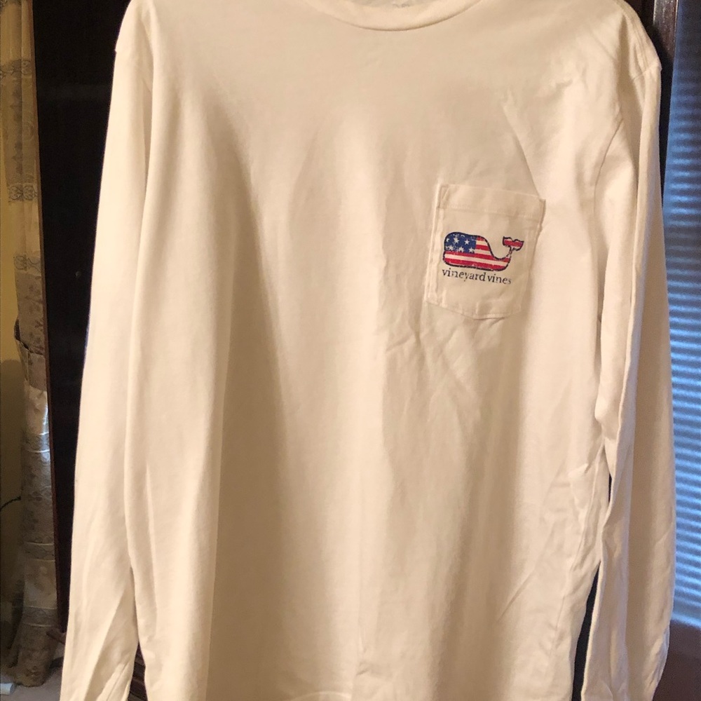 Vineyard Vines American Long Sleeve T Size Men’s Medium